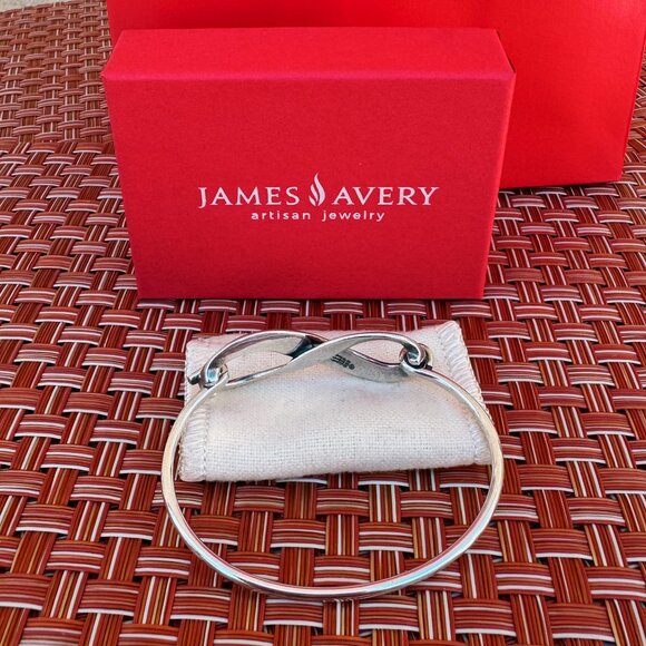 Retired James Avery Infinity bracelet - Picture 3 of 5